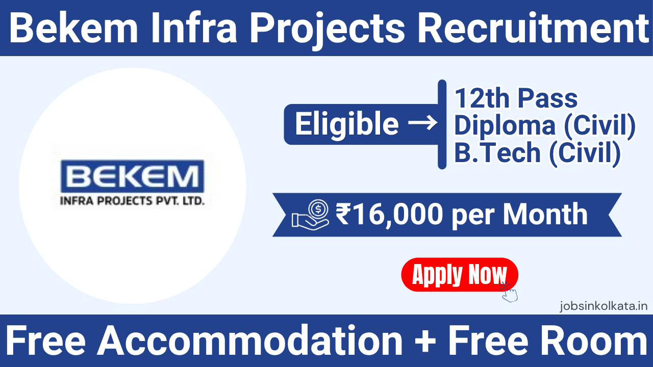 Bekem Infra Projects Recruitment 2026 – Diploma Civil & ITI Surveyor Jobs Apply Now