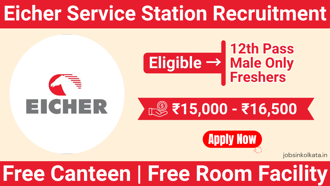 Eicher Service Station Recruitment 2026 – Vehicle Engine Testing Jobs in Pune | Free Room & Food