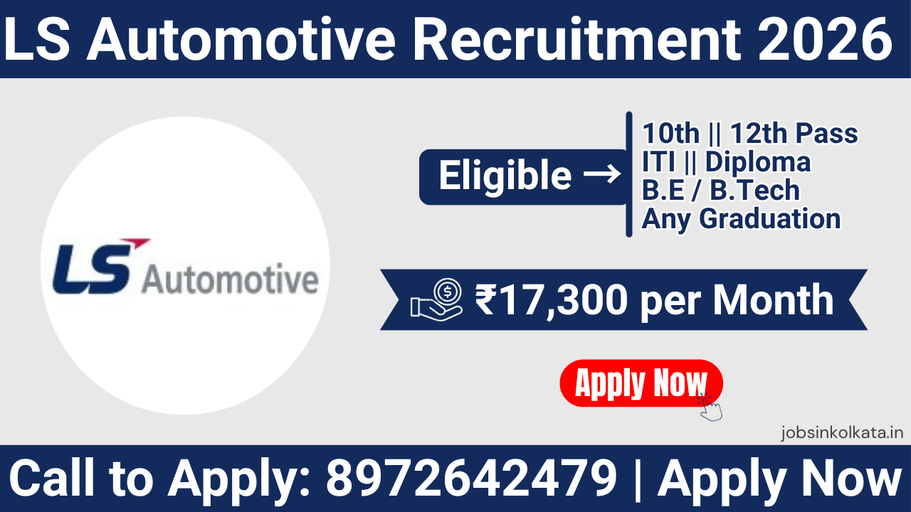 LS Automotive Recruitment 2026 – Production Jobs in Chakan | Salary + OT + Free Bus
