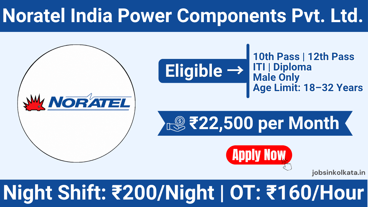 Noratel India Power Components Pvt. Ltd. Recruitment 2026 | Production, Quality & Maintenance Jobs in Bengaluru