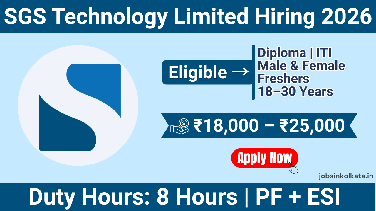 SGS Technology Limited Recruitment 2026 | Production & Quality Jobs in Bengaluru