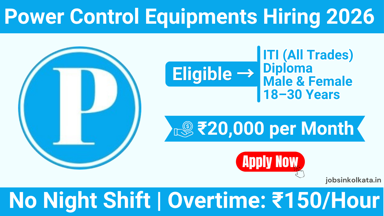 Power Control Equipments Recruitment 2026 | ITI & Diploma Production Jobs in Bengaluru